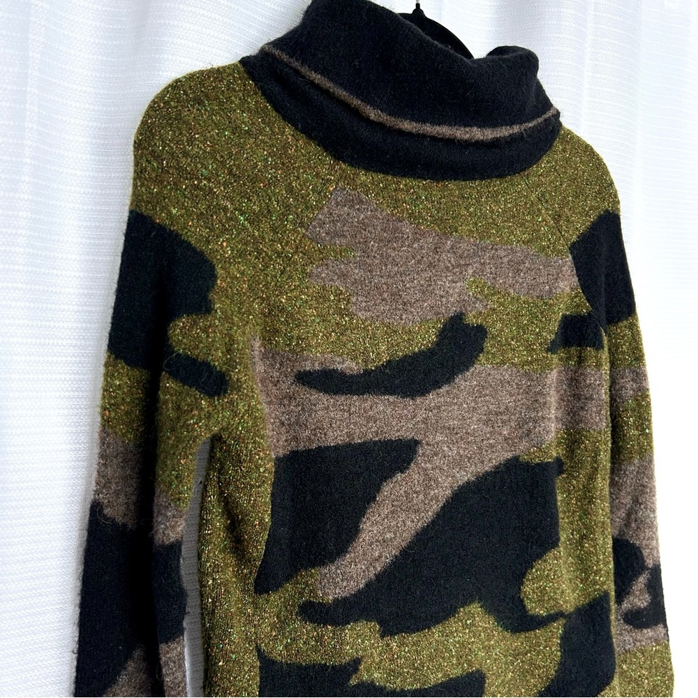 Veronica Beard - Camouflage Women's Sweater - Picture 3 of 9